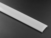 ALU-2002 LED Aluminum Channel - Surface - For Strips Up To 20mm - Silver - 1m / 2m - Frosted Lens