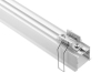 ALU-3830-R LED Aluminum Channel - Recessed - For Strips Up To 27mm - Silver - 1m / 2m - Frosted Lens
