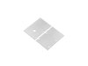 ALU-5075 Aluminum Channel - Surface / Hanging mount - For Strips Up To 30mm - Silver - 1m / 2m