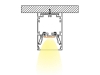 ALU-5075 Aluminum Channel - Surface / Hanging mount - For Strips Up To 30mm - Silver - 1m / 2m