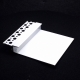 ARC-SGPBX Shadow Gap Plaster in LED Profile - Recessed - For Strips Up To 13mm - Silver - 1m / 2m - Frosted Lens