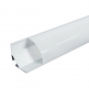 ARC-WRC 30 x 30 Wide Rounded Corner Aluminum Channel - Corner - For Strips Up To 20mm - 1m / 2m – Including Diffuser