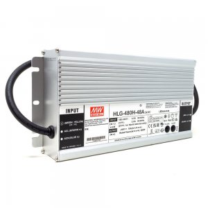 MEAN WELL | HLG-480H-48A Power Supply (48V, 480W Constant Voltage)