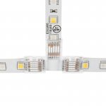 Solderless Clamp-On T Connector for 12mm RGB + CCT LED Strip Lights