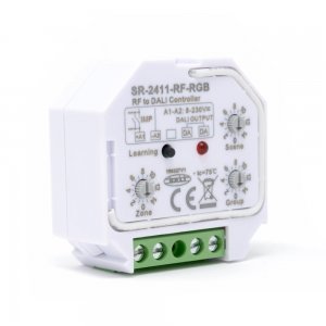 Sunricher RF to DALI DT8 Receiver for RGBW Group & Scene Control