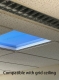 2X2ft LED Artificial Skylight Smart Home Wifi Control Ceiling Lamp Indoors - 80W - Tunable CCT - Dimmable - 1800~10000K