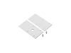 ALU-3573 Aluminum Channel - Surface / Hanging mount - For Strips Up To 30mm - Silver - 1m / 2m