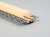 ALU-6529 Drywall LED Aluminum Channel - Recessed - For Strips Up To 23mm - 1m / 2m - Frosted Lens