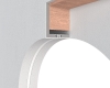 ARC-BENDPB-13M Bendable Plaster in Profile Top & Side Bend – 11.2mm Internal - Recessed - 1m / 2m - Frosted Lens