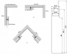 ARC-SGPBX Shadow Gap Plaster in LED Profile - Recessed - For Strips Up To 13mm - Silver - 1m / 2m - Frosted Lens