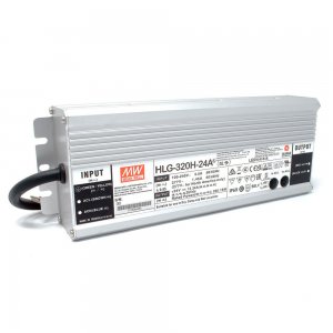 MEAN WELL | HLG-320H-24A Power Supply (24V, 320W Constant Voltage)