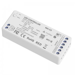 NFC programmable RGBCW Matter LED Controller MA-C5