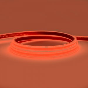 Professional Series COB Continuous LED Tape, 11.2w p/m, Red, IP67, 5 Metre Reel, 24V