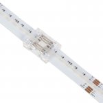 Solderless RGB+CCT COB Strip Connector - 12mm Butt Connector - 5.5A Current Rating