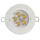 LED Recessed DownLight Fixture - Aimable - 40 Watt Equivalent - 4.45\" - 460 Lumens
