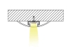 ALU-1206 LED Aluminum Channel - Surface - For Strips Up To 12mm - Silver - 1m / 2m - Frosted Lens