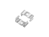 ALU-1607-R LED Aluminum Channel - Recessed - For Strips Up To 15mm - Silver - 1m / 2m - Frosted Lens