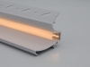ALU-8546 Drywall LED Aluminum Channel - Recessed - For Strips Up To 12mm - 1m / 2m - Frosted Lens