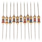 1/4 Watt Carbon Film Resistors - Through Hole