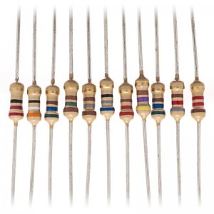 1/4 Watt Carbon Film Resistors - Through Hole