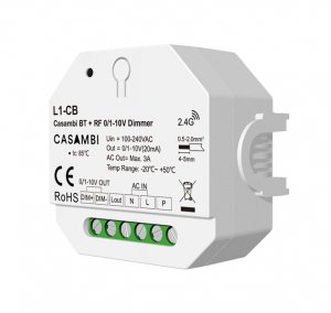 Casambi Bluetooth + RF 0/1-10V Dimmer L1-CB