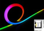 DMX Addressable RGBW Neon LED Flex - Side Bend Digital Neon Flex - IP67 - 16*20mm Wide - 24V - 5m