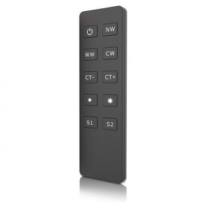 1 Zone Color Temperature Remote Control R2 - White / Black
