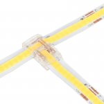 Clamp-On 'L' / 'T' Connector for 10mm Tunable White COB Strips