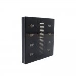 Sunricher RF Single Colour Touch Slider RF Wall Panel Black (Low voltage)