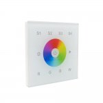 Sunricher ZIGBEE RGBW 1 Group 4 Scene Wall Panel White (Mains voltage)