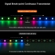 5m WS2805 RGBCCT IC LED Strip - 5-in-1 Addressable Dual Signal Pixel LED Lights (3000K–6500K) - 12V / 24V