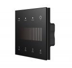 4 Zone single color 100-240VAC Wall Mounted Touch DALI Panel TD1-4SH