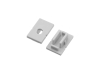 ALU-1015 LED Aluminum Channel - Surface - For Strips Up To 8mm - Silver - 1m / 2m - Frosted Lens