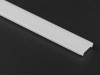 ALU-1407 LED Aluminum Channel - Surface - For Strips Up To 12mm - Silver - 1m / 2m - Frosted Lens
