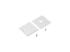 ALU-3535 Aluminum Channel - Surface / Hanging mount - For Strips Up To 23mm - Silver - 1m / 2m - Frosted Lens