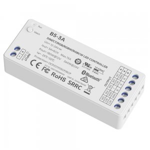 DIM/CT/RGB/RGBW/RGBCW LED Controller B5-3A