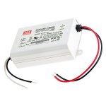 Mean Well LED Switching Power Supply - PCD Series 20-25W AC Dimmable LED Constant Current Driver - A-Type - 1400mA - 24-48 VDC