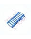 Single Color LED Modules - Waterproof 12V LED Strip Modules With Diffuser - 20-Pack