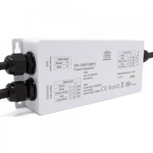 Sunricher PWM Data Repeater 4 Channel 5A Constant Voltage IP68