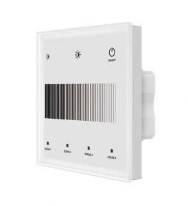 1 Zone Dimmer 100-240VAC Wall Mounted Touch DALI Panel TD1-SH