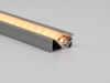 ALU-2411-R LED Aluminum Channel - Recessed - For Strips Up To 8mm - Silver - 1m / 2m - Frosted Lens