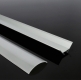 ARC-WRC 30 x 30 Wide Rounded Corner Aluminum Channel - Corner - For Strips Up To 20mm - 1m / 2m – Including Diffuser