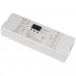 4-Channel LED DMX512 and RDM Digital Decoder - 8 A/CH - Digital Display - 12-36 VDC