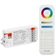 MiBoxer 3-in-1 Wireless LED Strip Light Controller with Lever Connectors - RGB / RGBW / RGB+CCT - Hubless - 6 Amps / Channel - 12-24 VDC