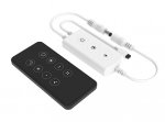 1CH*5A 5-24VDC 3-Button WiFi & IR CV LED Dimmer F1-D(WT)+RC1( without RF) (Tuya App)