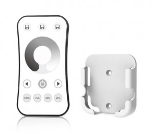 1 Zone Dimming Remote Control R6-1 - White / Black