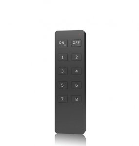 8 Zones Dimming Remote Control RU8 - White / Black