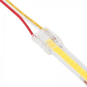 Clamp-On Power Wire for 10mm Tunable White COB LED Strip Lights