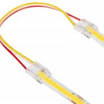 Clamp-On Jumper Connector for 10mm Tunable White COB LED Strip Lights