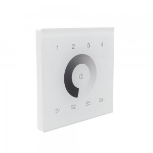 Sunricher DMX Single Colour Four Zone Wall Panel White (Low voltage)